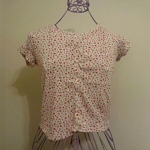 FREE w/ Any Purchase- Tiny Roses Top🌹